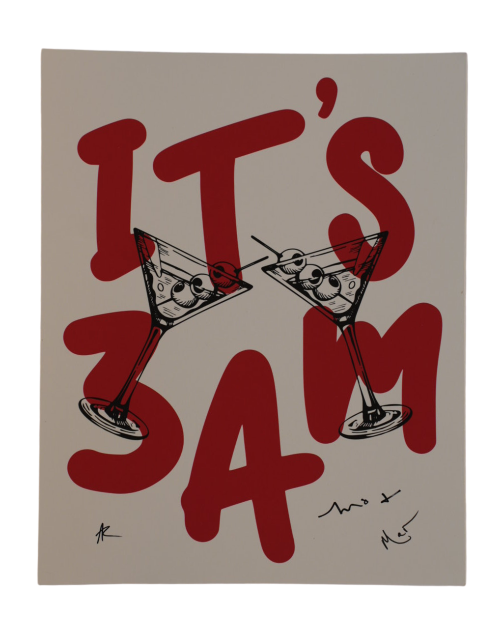 “It’s 3am” – Chaos Graphic Print (Limited Edition) - COMING SOON!